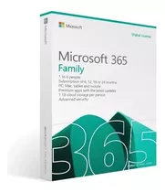 Microsoft 365 Familia - 6 Usuarios