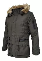 Campera Hombre Parka Piel Importada Premium ....!!!