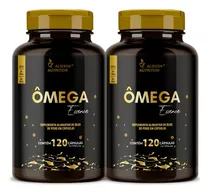 Kit 2 Ômega 3 1000mg 120cáps - Rico Em Epa 540 Mg Dha 360 Mg