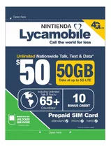 Sim Card Viajera Usa 50gb De Datos + Minutos Ilimitados