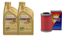 Kit Mantención Dominar 250/400 Castrol 10w50 Full + Filtro