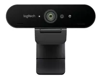 Webcam Logitech Brio 4k Pro Color Negro