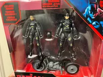 Dc Juguete Selina Kyle Y Batman The Batman Moto Y 2 Figuras