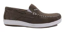 Zapatos Nauticos Hombre Mocasin Gamuza Elastico Hopper 1938h