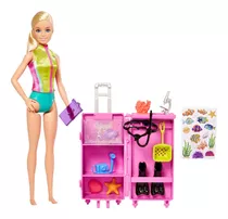 Barbie Profesiones Set De Juego Bióloga Marina