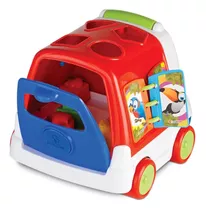 Brinquedo Educativo - Baby Bus Solapa (s) - Merco Toys