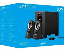 Sistema De Altavoces Logitech Z313 Con Subwoofer Color Negro