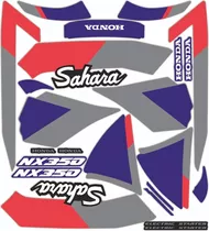 Calcos Honda Nx 350 Sahara 1992 Kit Completo