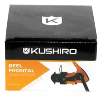 Reel De Pesca Frontal Pesca Variada Kushiro Rfuru10 Pez 2 Kg Color Naranja Lado De La Manija Derecho/izquierdo