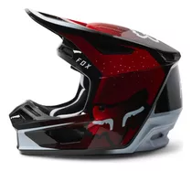 Casco V2 Vizen Proteccion Rojo Atv Moto Motocross Fox Juri