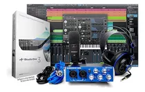 Interfaz De Audio Presonus Audiobox Usb 96 Con Mic M7 