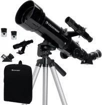 Telescopio Refractor Celestron Travelscope 70az + Valija Color Negro