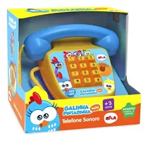 Telefone Sonoro Galinha Pintadinha - Elka 1087