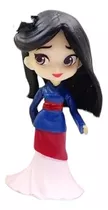 Princesas Muñeca Mini Figura Colección Decoración Mulan