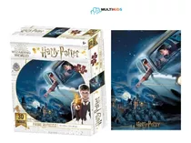 Quebra-cabeça 3d Harry Potter E Rony 300 Peças Multikids