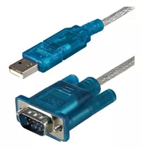 Cable Serial Usb A Rs232 Db9 Macho Startech 90cm Azul