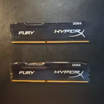 Memória Kingston Hyperx Fury 16gb (2x8gb) 2133mhz Ddr4