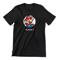 Polera -juego - Mario Play 1 - 100% Algodón