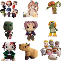 +150 Patrones Amigurumis Personajes, Anime, Disney Español