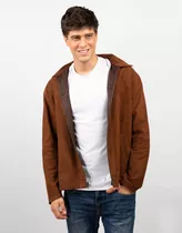 Campera De Cuero De Cabra, Reversible - Rg Cueros