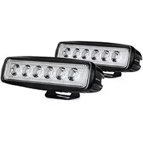 Barra De Luz Led 2pcs 18w 6inch Flood Led Pods Offroad ...