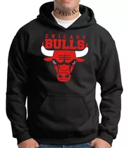 Buzos Canguro Chicago Bulls Nba Remeras Estampadas Canibal