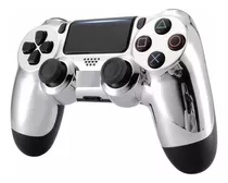 Joystick Ps4 Silver Plata Cromado 