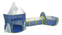 Carpa Túnel Infantil Azul Bighouse