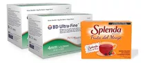 Aguja Bd Ultra Fine Para Pluma 200 + Splenda Fruta Del Monje Capacidad En Volumen 0 Cc