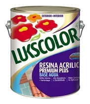 Resina Acrílica Premium Plus Base Água 3,2 Litros Lukscolor