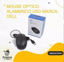 Mouse Óptico Alámbrico Usd Marca: Dell