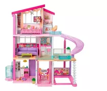 Barbie Mansão Casa Dos Sonhos C/ Som E Luzes 3 Andares Luxo