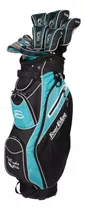 Set Juego Completo Palos De Golf Tour Edge Moda Silk Dama 11 Color Negro Azul