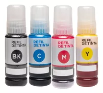 Kit Refil De Tinta Premium Epson L3110 L3116 L315 L3250 