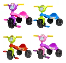 Motoca Velotrol 3 Rodas Infantil Menino Menina Par Pedal