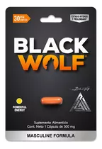 Black Wolf - Cápsula Vigorizante Potencia Extrema - Blinlab Sabor Sin Sabor