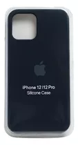 Funda Para iPhone 12 - 12 Pro Silicona Case Negro