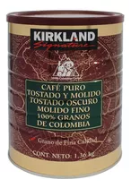 Café Molido Y Tostado Colombiano 1.36 Kg Kirkland Signature