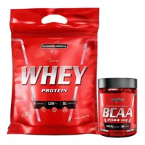 Combo Nutri Whey 900gr + Bcaa 90cps Brinde