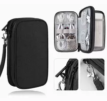 Estuche Organizador De Cables Cargador Audífonos Bolso Viaje