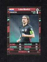 Mundial Qatar 2022. Figurita Card N° 195 Modric. Mira!!!!