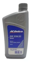 Aceite Mineral 20w50 Acdelco Sellado Original