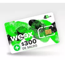 Sim´s Weex + $300 De Saldo