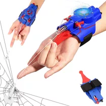 Brinquedo De Pulso Spider Web Launcher Kids Play Role