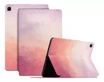 Funda Artística Con Tapa Para Samsung Galaxy Tab A7 Lite, Ac