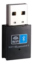 Adaptador Wifi 2.4ghz Bluetooth 4.0 Win Linux Plug And Play