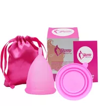 Copa Menstrual + Vaso , Aneer Silicon, Suaves Y Seguras 