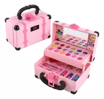 Bolsa De Maquiagem Completa Infantil Little Princess Co