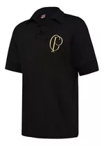 Camisa Corinthians Retrô Cp Dourado Corda Masculina Oficial