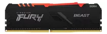 Memória Ram Kingston Fury Beast Rgb 16gb 2666mhz